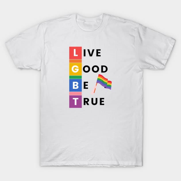 LGBT quote T-Shirt by bumblethebee